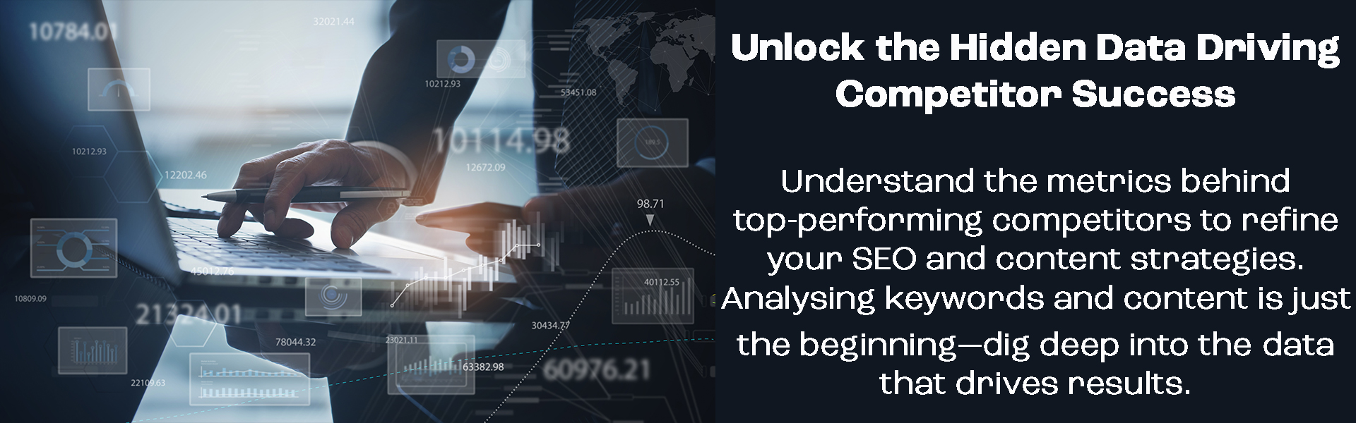 image showing how utilising SEO and content strategies can unlock data driving success for your competitors